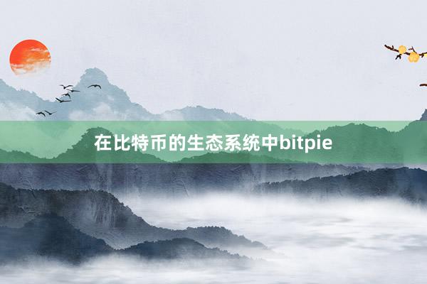 在比特币的生态系统中bitpie