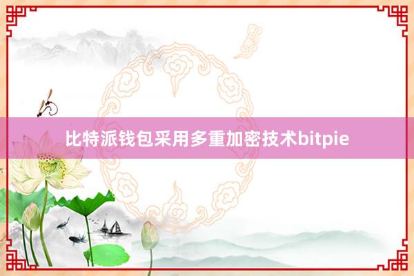 比特派钱包采用多重加密技术bitpie