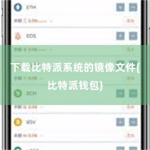 下载比特派系统的镜像文件{比特派钱包}
